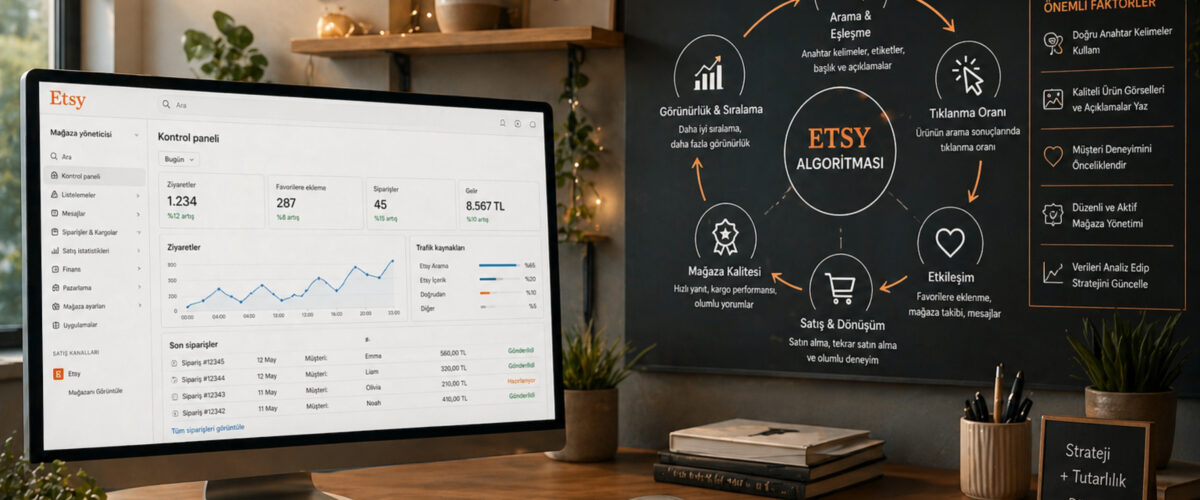 Etsy Girişimcilerinin Mağazalarında Satışlarını Artırmasının En Önemli Yolu: Algoritma Güncellemeleri!