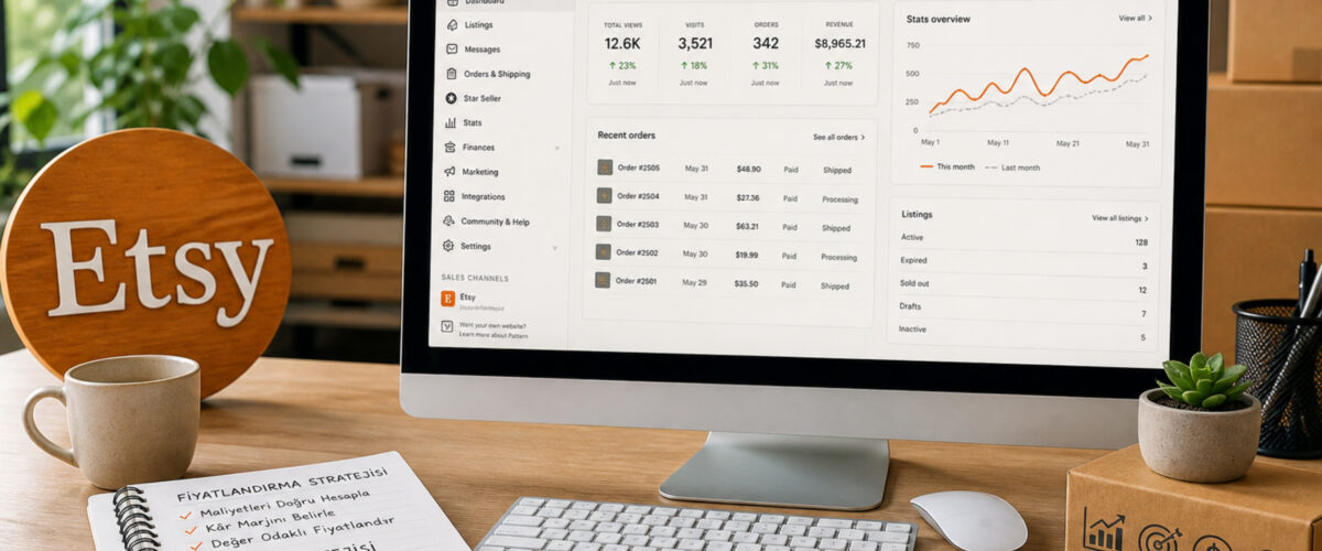 Etsy Mağazanızda Kârınızı Arttırmanın Yolları: Satış ve Fiyatlandırma Stratejisi!